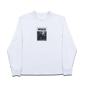 The End Long Sleeve - White size Medium